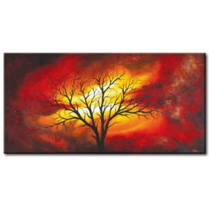 Canvas Print Trees: Fire tree