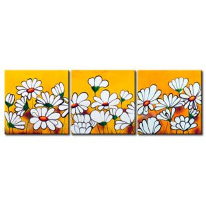 Canvas Print Daisies: Fairytale daisies