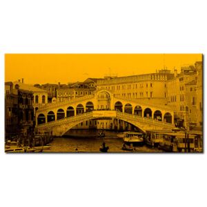 Canvas Print Venice: Venice – Rialto Bridge