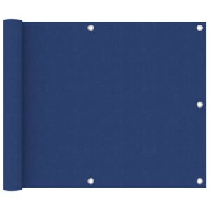 VidaXL Balcony Screen Blue 75x300 cm Oxford Fabric