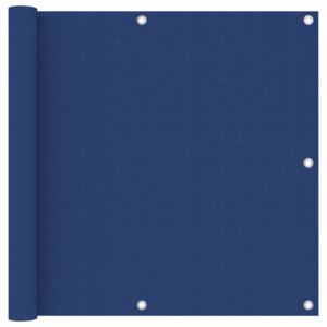 VidaXL Balcony Screen Blue 90x500 cm Oxford Fabric