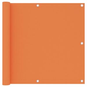 VidaXL Balcony Screen Orange 90x300 cm Oxford Fabric