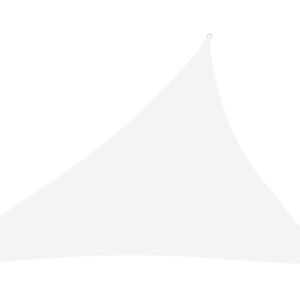 VidaXL Sunshade Sail Oxford Fabric Triangular 3x4x5 m White