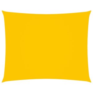 VidaXL Sunshade Sail Oxford Fabric Rectangular 2x3.5 m Yellow
