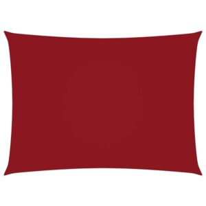 VidaXL Sunshade Sail Oxford Fabric Rectangular 4x6 m Red