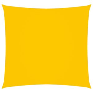 VidaXL Sunshade Sail Oxford Fabric Square 2x2 m Yellow