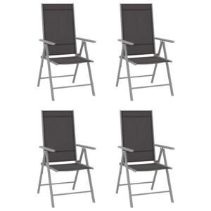 VidaXL 3 Piece Garden Dining Set Grey