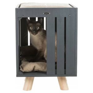 TRIXIE Cuddly Pet Cave BE NORDIC Alva Anthracite and Sand