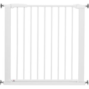 BabyDan Safety Gate Perfect Close with 2 Extensions 77.3-97.1 cm White