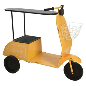 Ambiance Scooter with Table and Basket Yellow