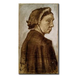 Canvas Print Vincent van Gogh: Head of a Woman