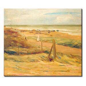 Canvas Print max Liebermann: Promenades in the dunes