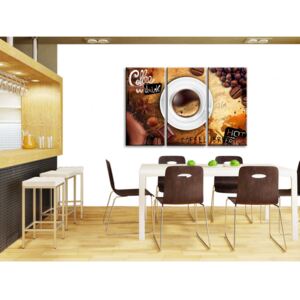 Canvas Print Kitchen: Cup of coffee