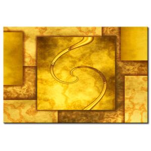Canvas Print Abstract: Gold of Rome