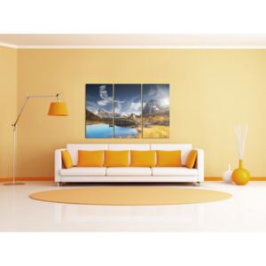 Canvas Print Mountains: Castle in the mountains