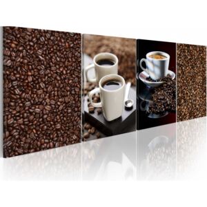 Canvas Print Kitchen: Coffee and relax