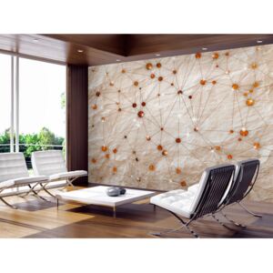 Wall mural Modern: Stone and Gold
