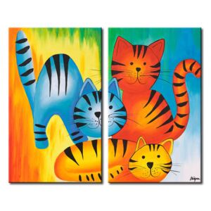 Canvas Print For Children: Small tigers