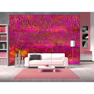 Self-Adhesive Wall Mural Modern: Pink Offensive