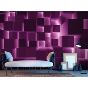 Wall mural 3D: Purple Hit