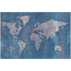 Corkboard Map Decorative Pinboards: Sapphire Planet [Cork Map]