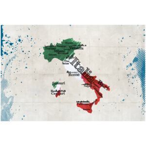 Corkboard Map Decorative Pinboards: Italy [Cork Map]