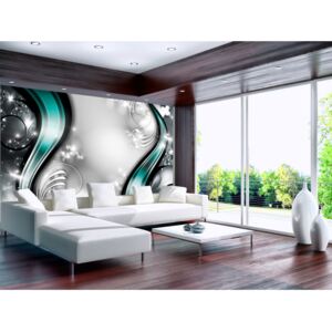 Wall mural Modern: Turquoise fantasy