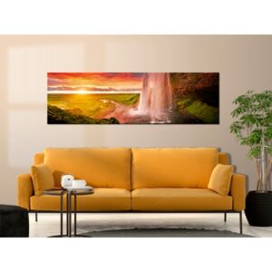 Canvas Print Sunrises and Sunsets: Summer in Iceland