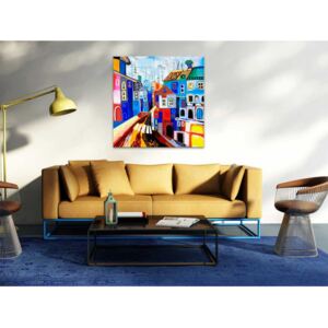 Canvas Print For Children: Colourful reality