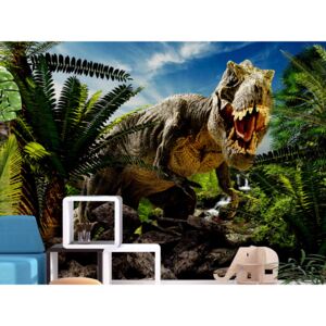 Wall mural For Children: Angry Tyrannosaur