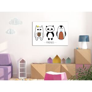 Canvas Print For Teenagers: Friends (1 Part) Wide