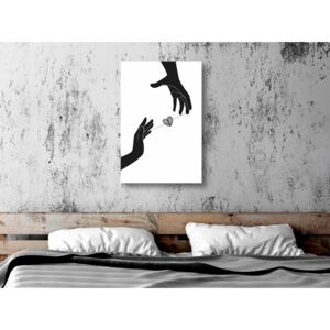 Canvas Print For Teenagers: Inseparable Love (1 Part) Vertical