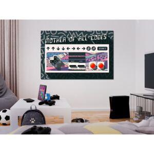 Canvas Print For Teenagers: Mother of All Codes (1 Part) Wide
