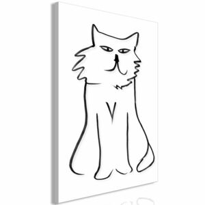 Canvas Print Cats: I'm Looking at You! (1 Part) Vertical