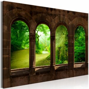 Canvas Print Forest: My Paradise (1 Part) Wide