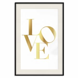 Deco Poster Twisted Love [Deco Poster - Gold]