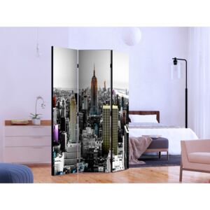Room divider: Iridescent skyscrapers [Room Dividers]