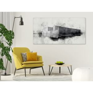 Canvas Print Black and White: Architectural Variation (1 Part)