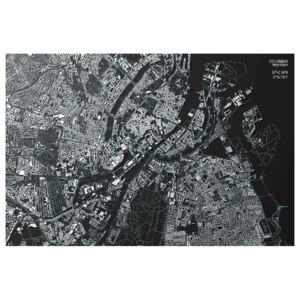 Corkboard Map Decorative Pinboards: Close up of Copenhagen [Cork Map]