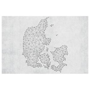 Corkboard Map Decorative Pinboards: Geometric Land [Cork Map]