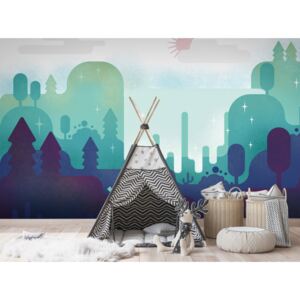 Wall mural For Children: Fairy-Tale Landscape