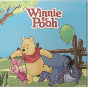 Canvas Print Winnie The Pooh, (40 x 40 cm)
