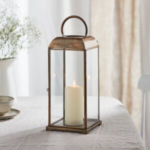 Senta Large Artisan TruGlow® Candle Lantern