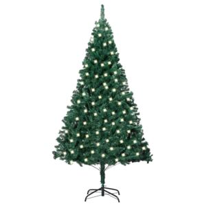 Artificial Christmas Tree with LEDs&Thick Branches Green 120 cm