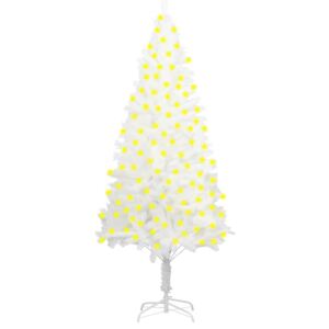 Artificial Christmas Tree with LEDs White 240 cm