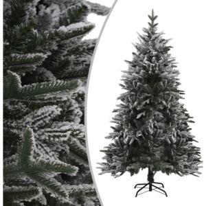Artificial LED Snow Christmas Tree & Ball Set