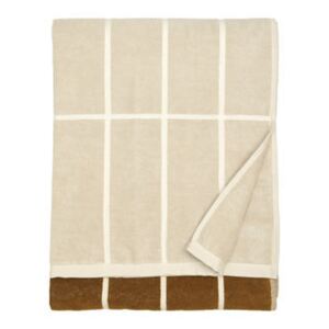 Tiiliskivi Towel - / 70 x 150 cm by Marimekko Orange/Grey