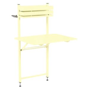 Bistro Foldable table - / Fold-flat - 77 x 64 cm by Fermob Yellow