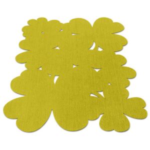 Trèfle Outdoor rug by Fermob Yellow