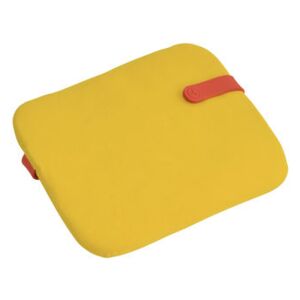 Color Mix Chair cushion - For Bistro chair - 38 x 30 cm by Fermob Yellow